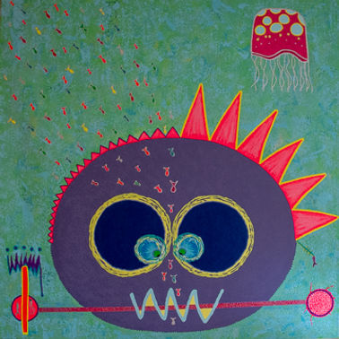 10- Bugibatuki Patuffi Mixed Media on canvas 51x51 in 2023 .jpg