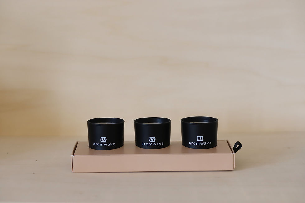 Miniature : Trio de bougies d'été