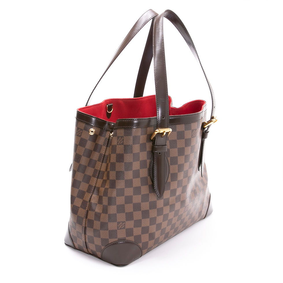 サムネイル： ルイヴィトン ハムステッドMM ダミエ トートバッグ N51204 LOUIS VUITTON