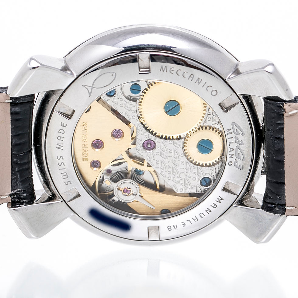 サムネイル： ガガミラノ メンズ マヌアーレ48 5010 02S 替えバンド２つ付き GAGA MILANO