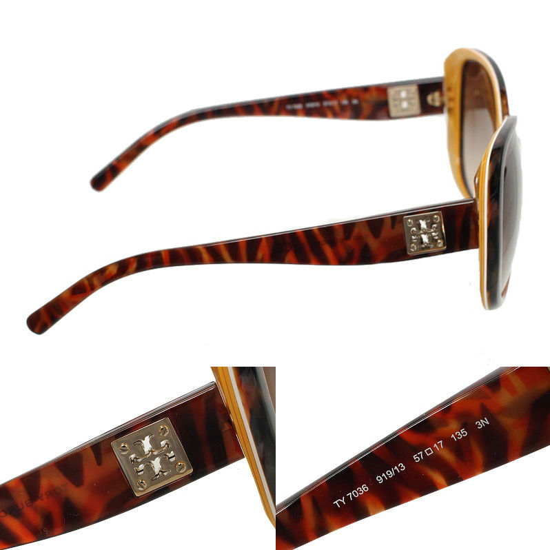 サムネイル： トリーバーチ レディース サングラス ブラウンデミ TY7036 TORY BURCH