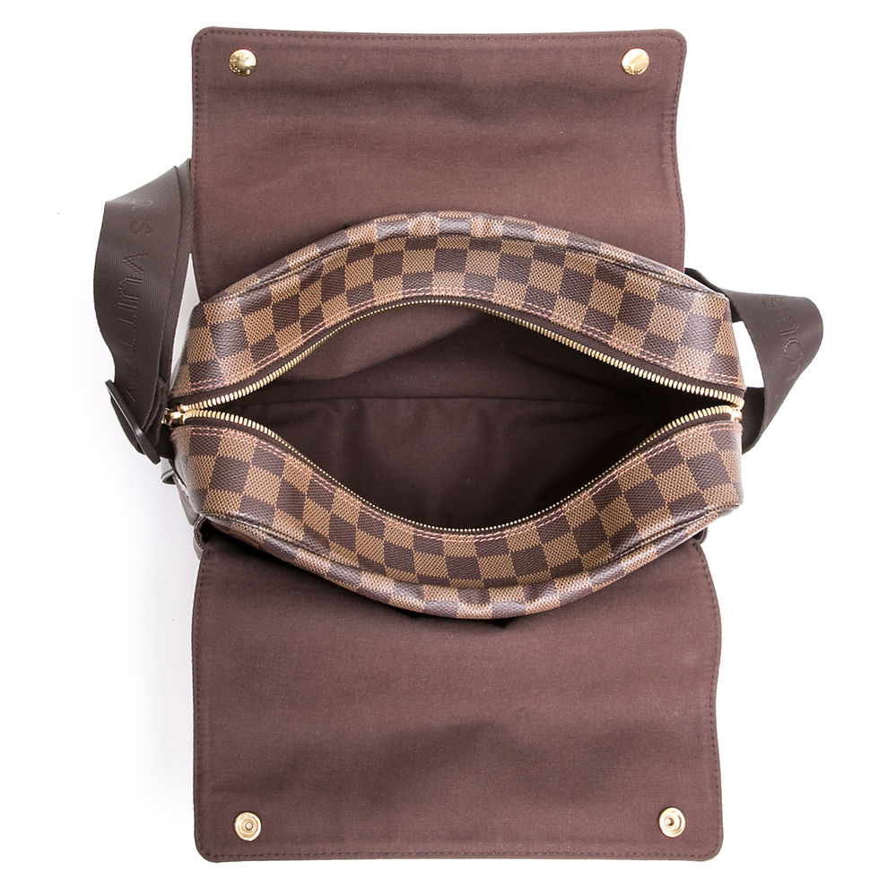 サムネイル： ルイ・ヴィトン ナヴィグリオ N45255 ダミエ ショルダーバッグ LOUIS VUITTON