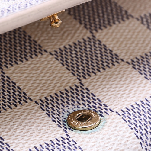 ルイ・ヴィトン 二つ折り財布 ポルトフォイユ・トレゾール ダミエ