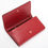 サムネイル： クリスチャン・ルブタン マカロン 長財布 カーフ×スタッズ レッド 1165076 ストラップ付き