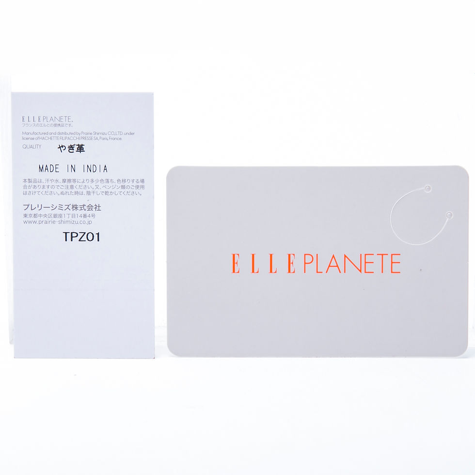 サムネイル： エルプラネット 長財布 メンズ ゴートスキン ブラック/レッド ELLEPLANETE