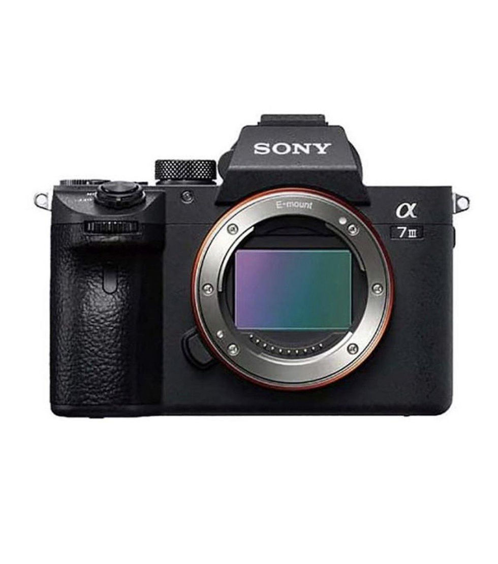 Alpha a7 III Mirrorless Camera Body 24.2MP With Tilt Touchscreen, Built-in Wi-Fi