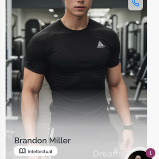 Happy gay man chatting with his AI boyfriend app — showcasing how virtual partners offer emotional support and constant connection in LGBTQ+ dating.