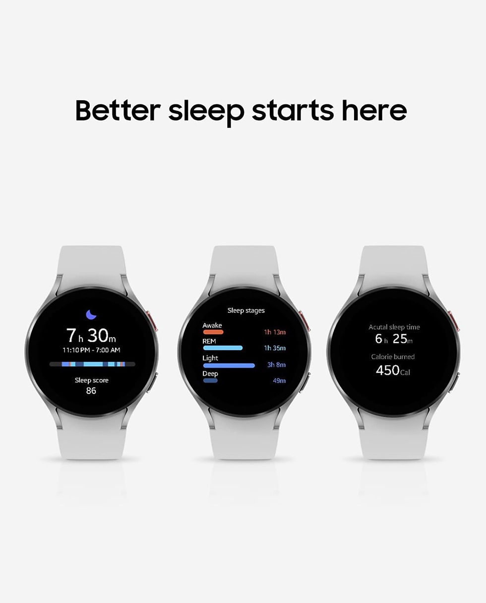Thumbnail: Samsung Electronics Galaxy Watch 4 Smartwatch with ECG Monitor Tracker for 