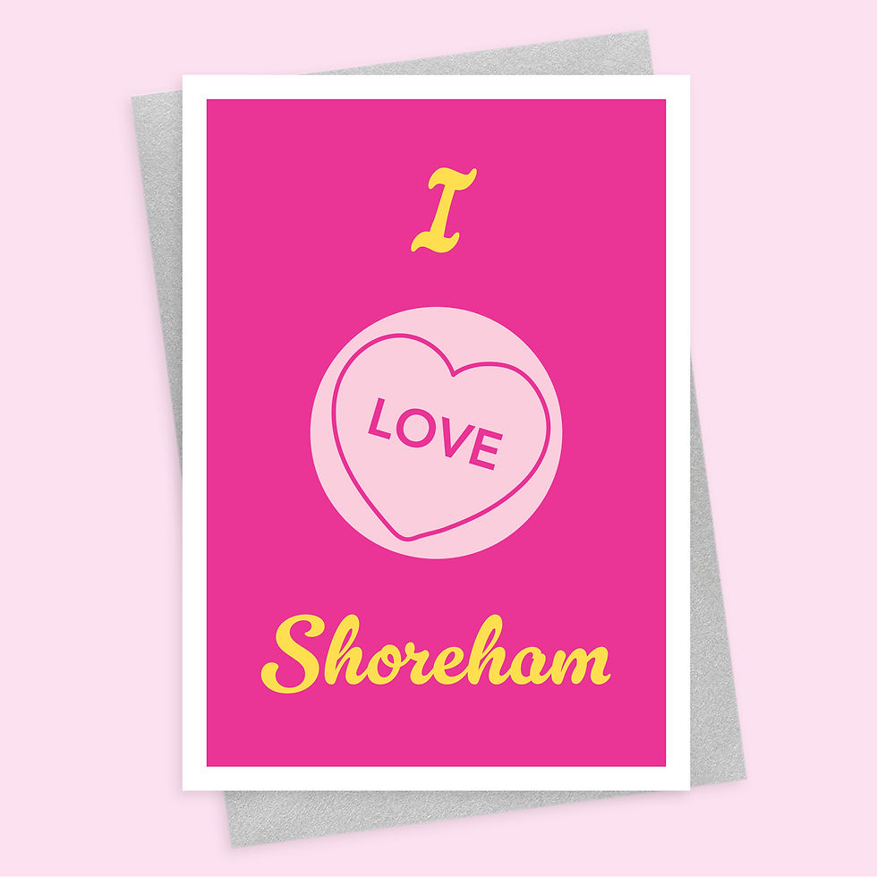 I Love Shoreham Card