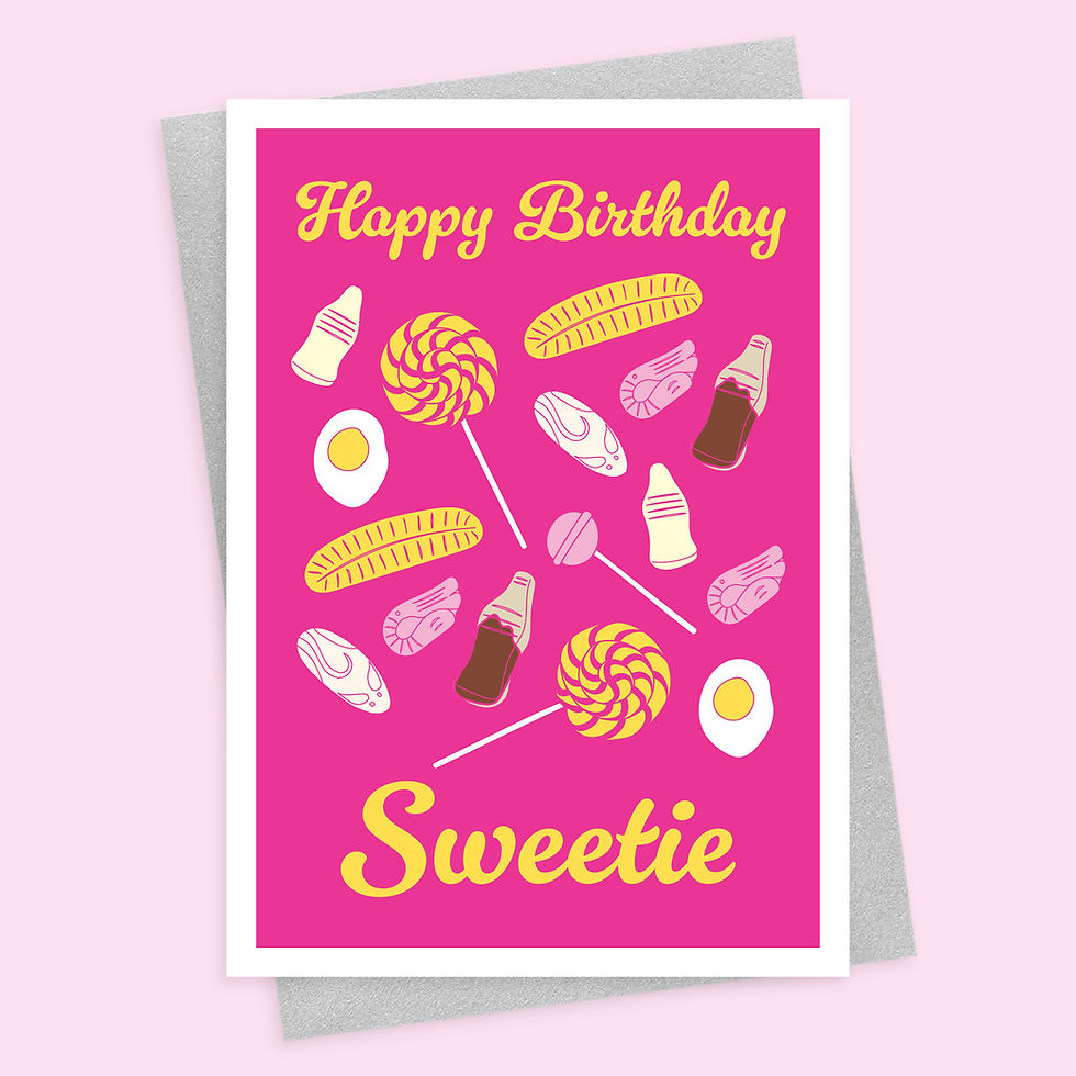 Happy Birthday Sweetie Card