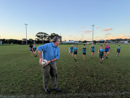 $14,300 GRANT TO GROW JUNIOR TOUCH FOOTBALL IN EVANS HEAD