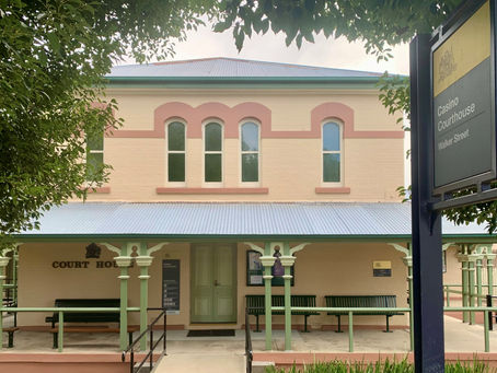 RESUMPTION OF SITTINGS AT CASINO COURT HOUSE WELCOME NEWS