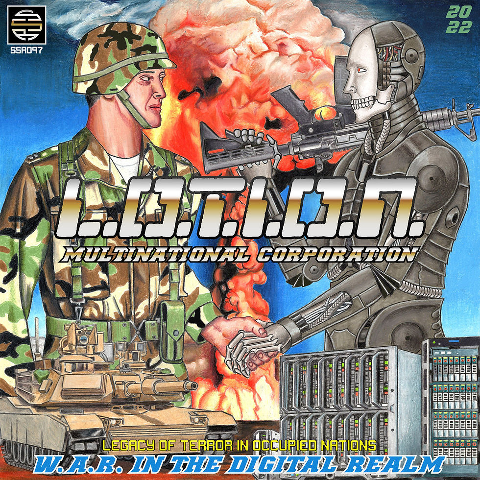 L.O.T.I.O.N. Multinational Corporation "War In The Digital Realm" LP