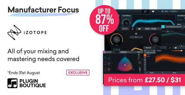 IZOTOPE, TIENDA DE PLUGINS