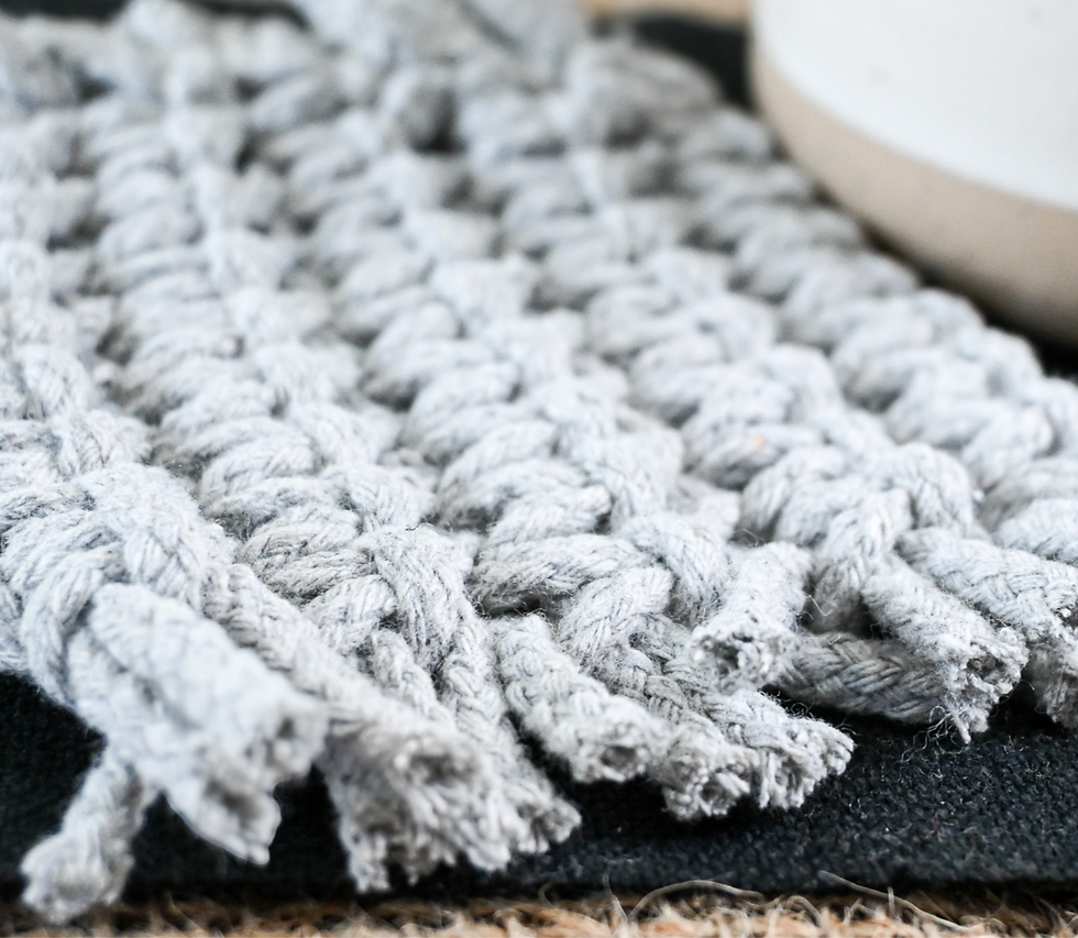 Thumbnail: Macrame Coaster Set (2)