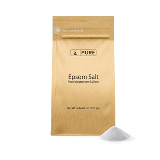 Pure Original Ingredients Epsom Salt (5 lb) Pure Magnesium Sulfate, Food Grade, Soaking Solution