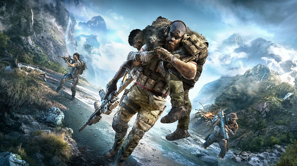 ghost recon animation gameplay