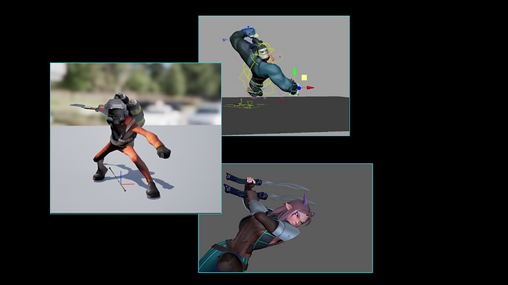 - Connexion internet stable (visioconférence avec son et image)
- Logiciel d’animation 3D : Maya
- Rig fourni : un rig Maya est mis à disposition afin que chacun puisse travailler dans de bonnes conditions.
Vous pouvez également utiliser votre propre personnage, ce qui est même encouragé si vous souhaitez appliquer les exercices à votre pipeline habituel.