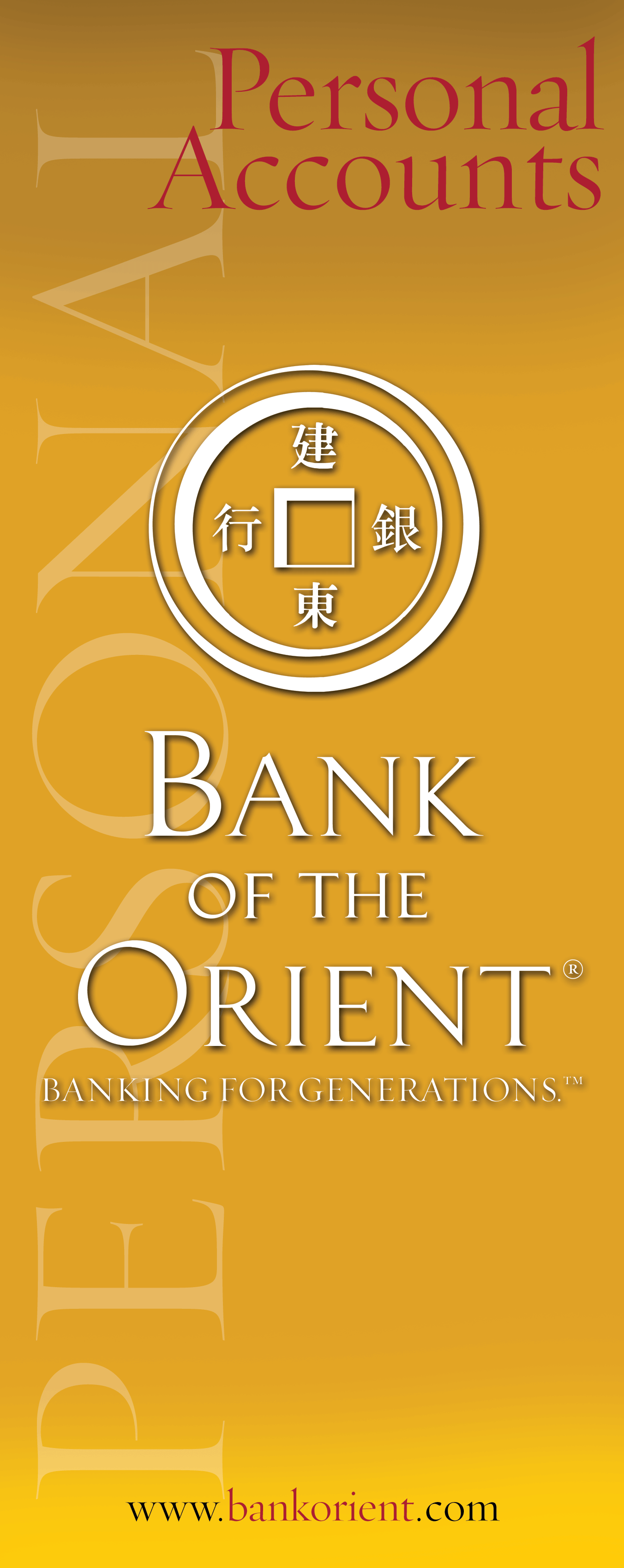 BANK OF THE ORIENT