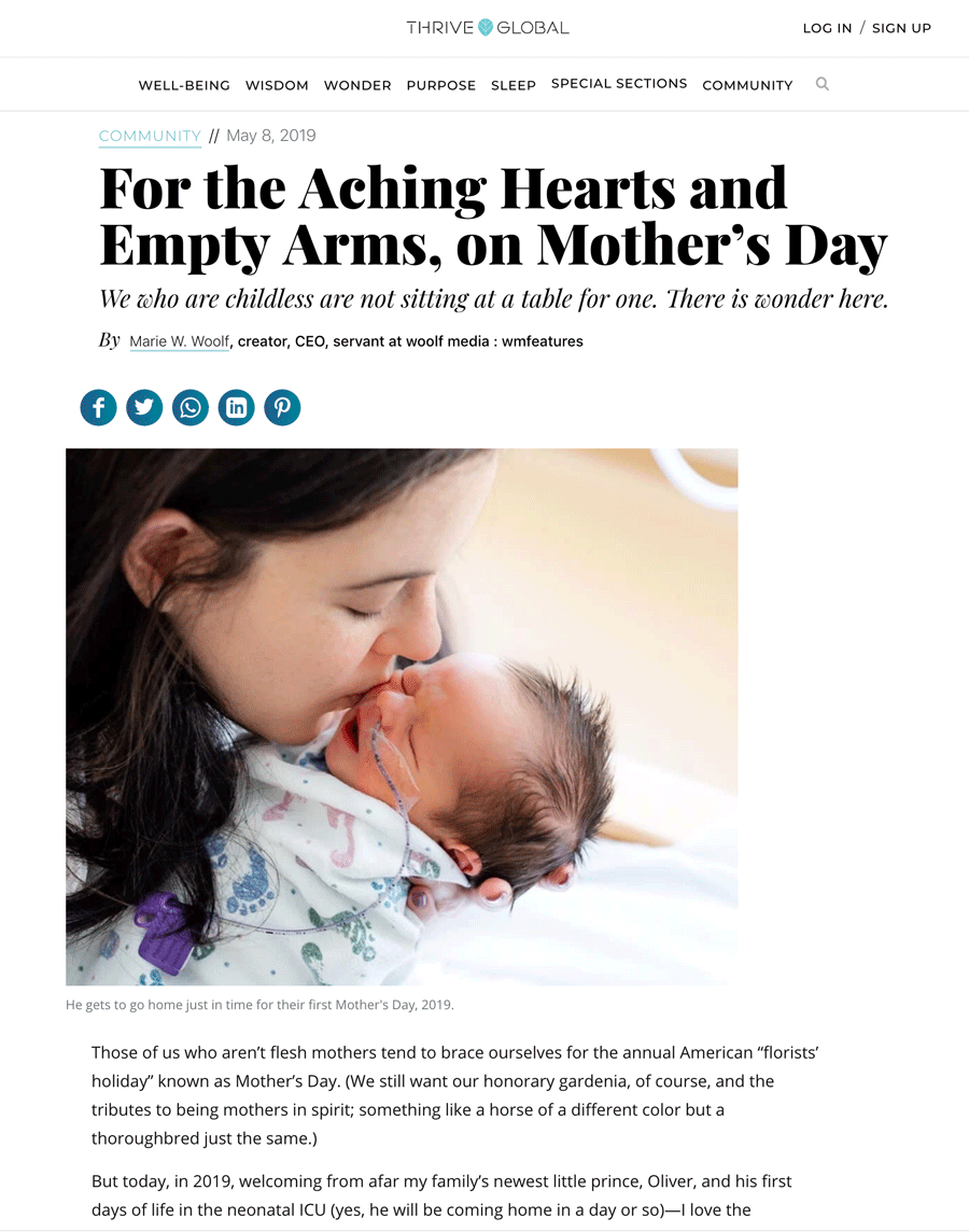 Contributor, Thrive Global (Arianna Huffington)