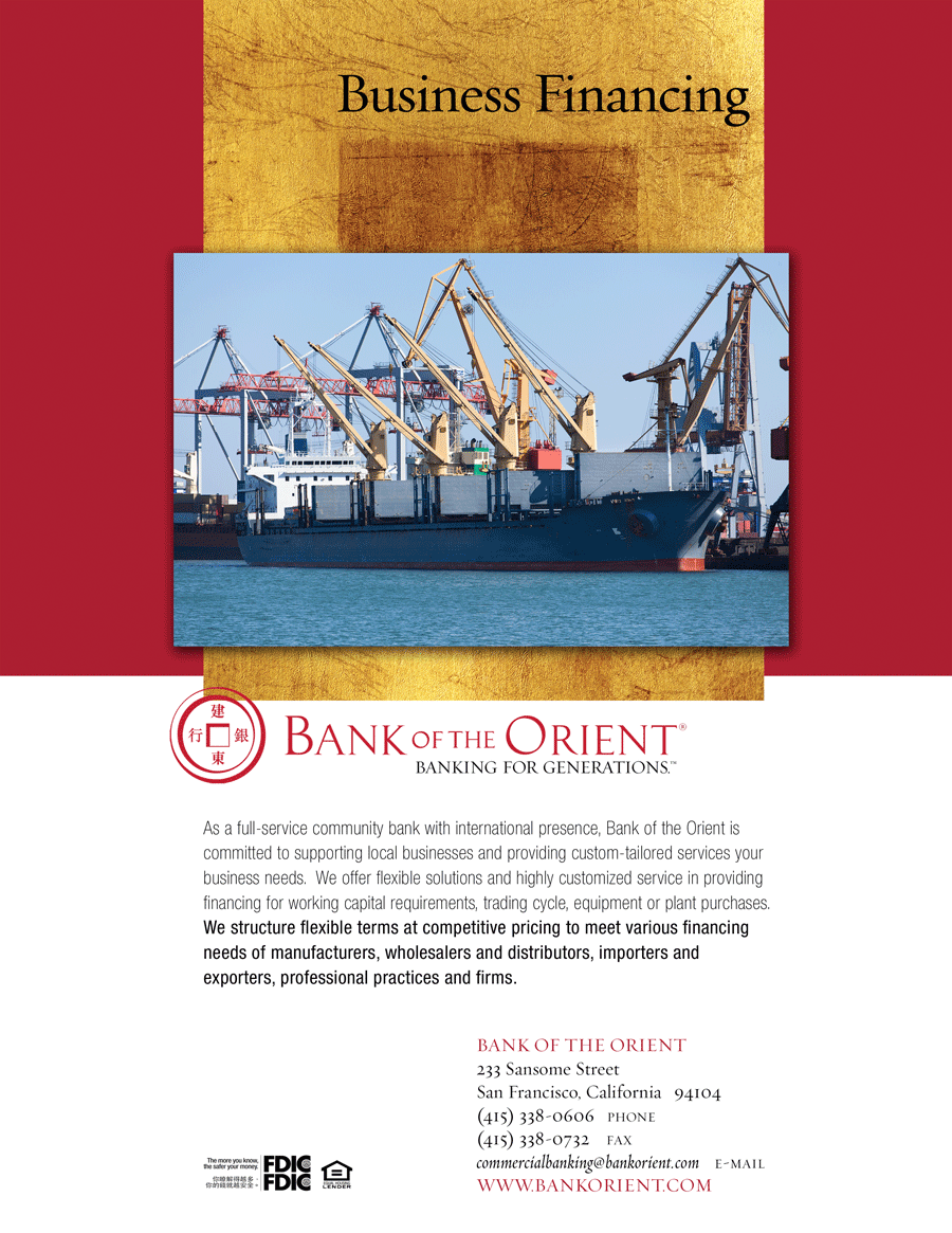 BANK OF THE ORIENT