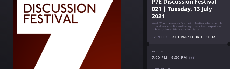 Discussion Festival Season 2 Banner