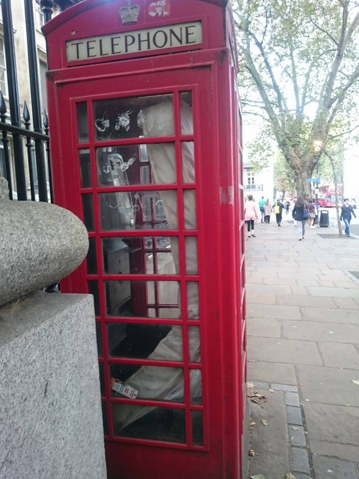 Mattress in Phone Box, Photo by Clodagh Miskelly