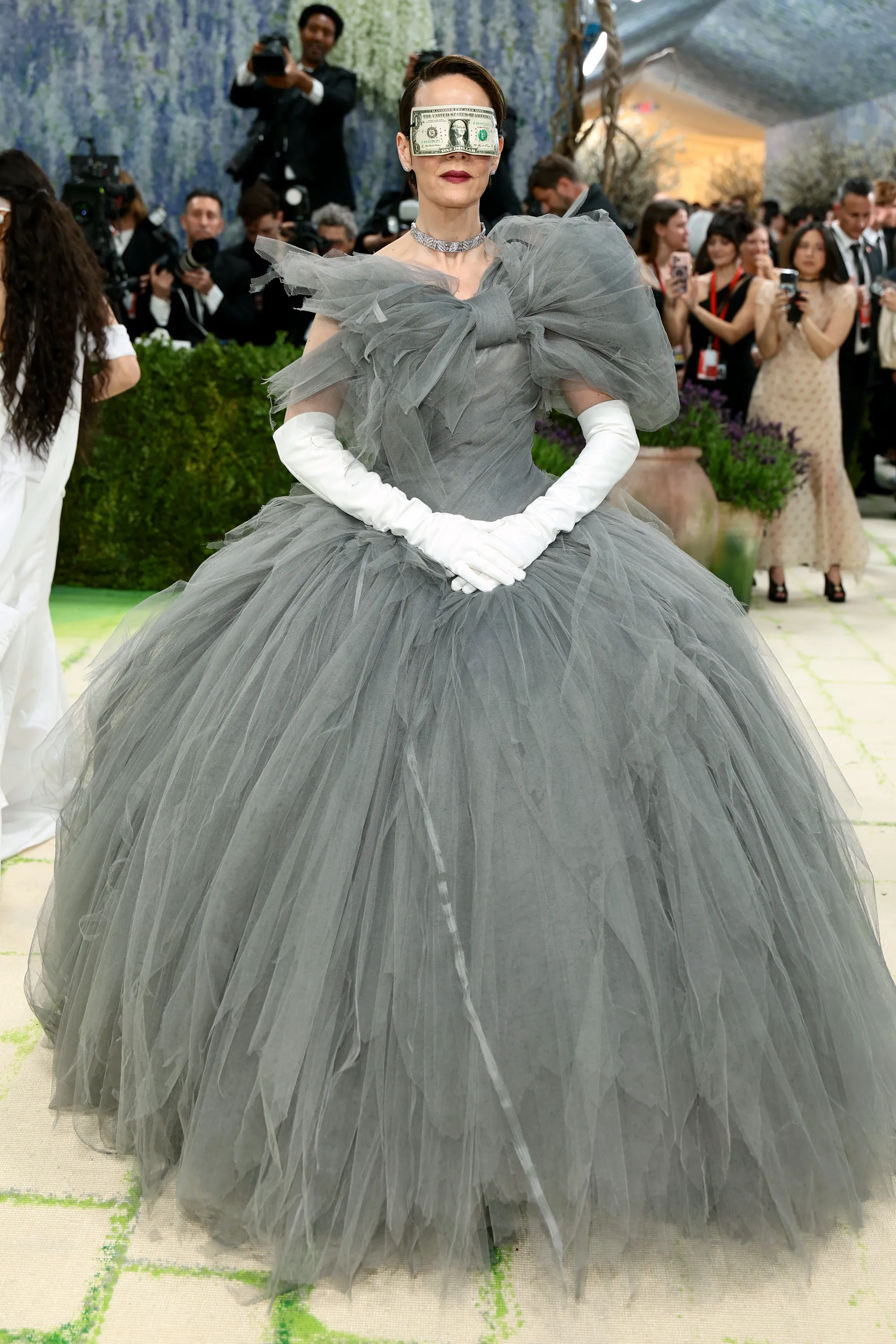 Met Gala 2026 red carpet look under the 'Fashion is Art' theme at the Metropolitan Museum of Art in