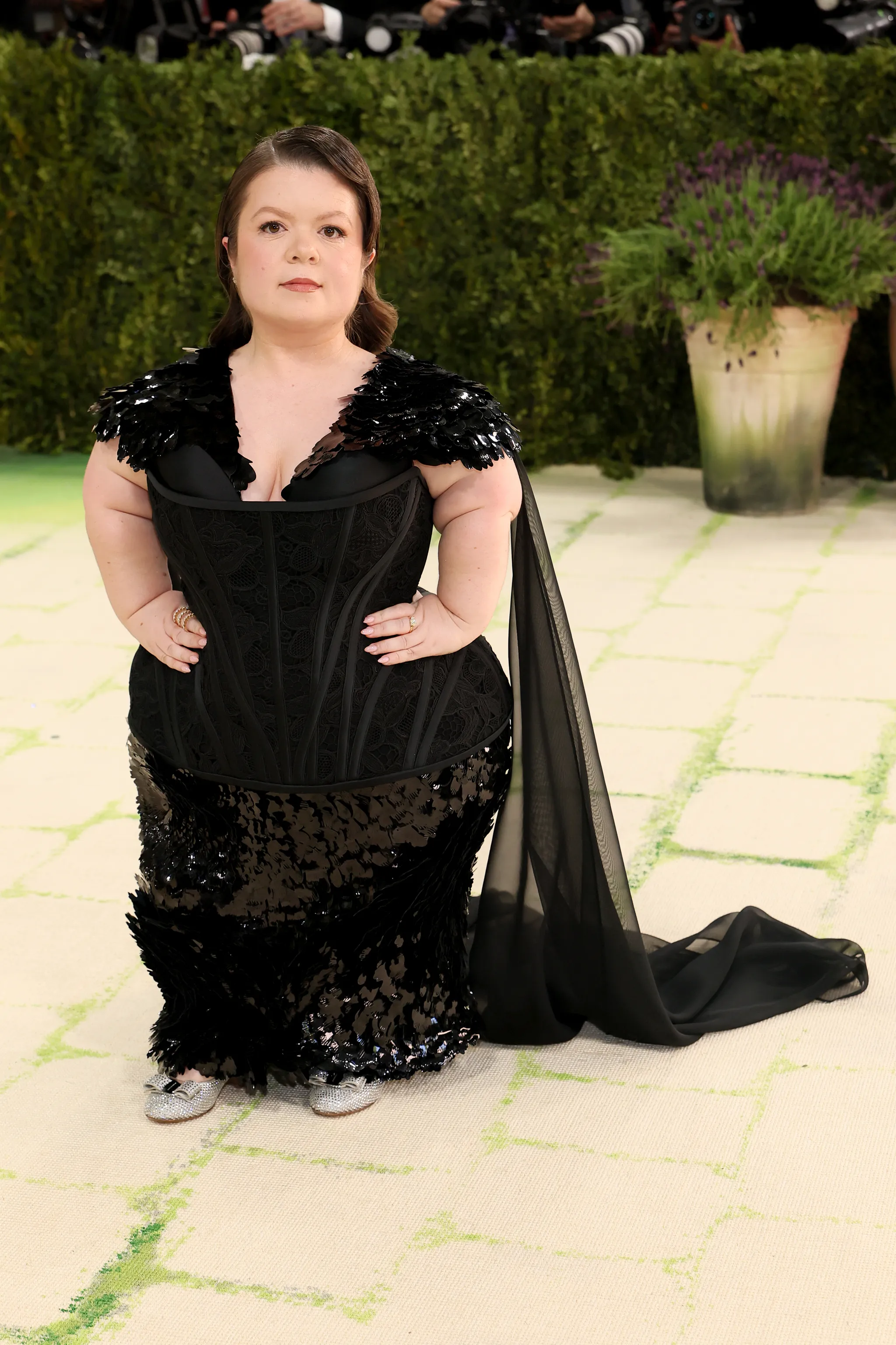 Met Gala 2026 red carpet look under the 'Fashion is Art' theme at the Metropolitan Museum of Art in