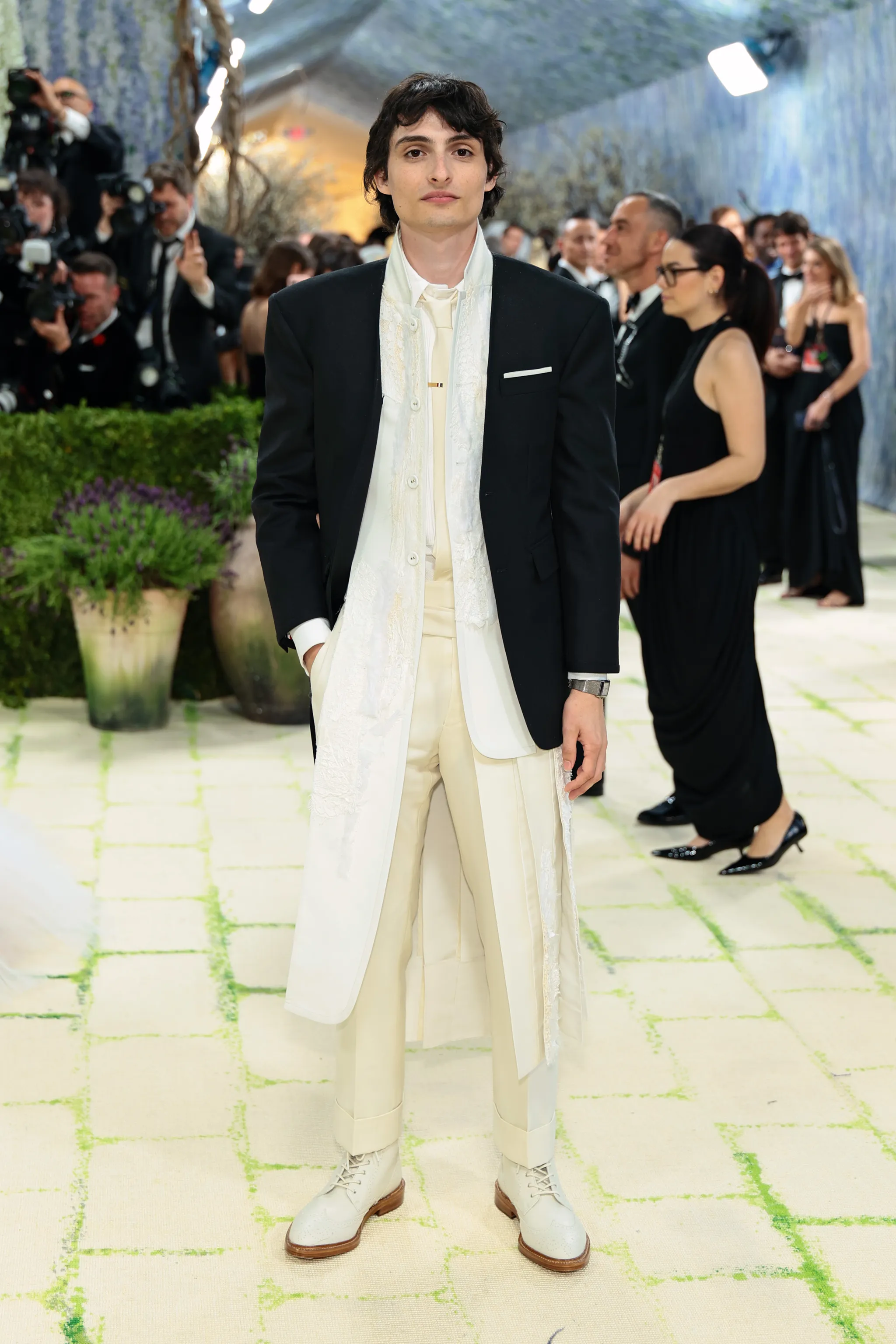 Met Gala 2026 red carpet look under the 'Fashion is Art' theme at the Metropolitan Museum of Art in
