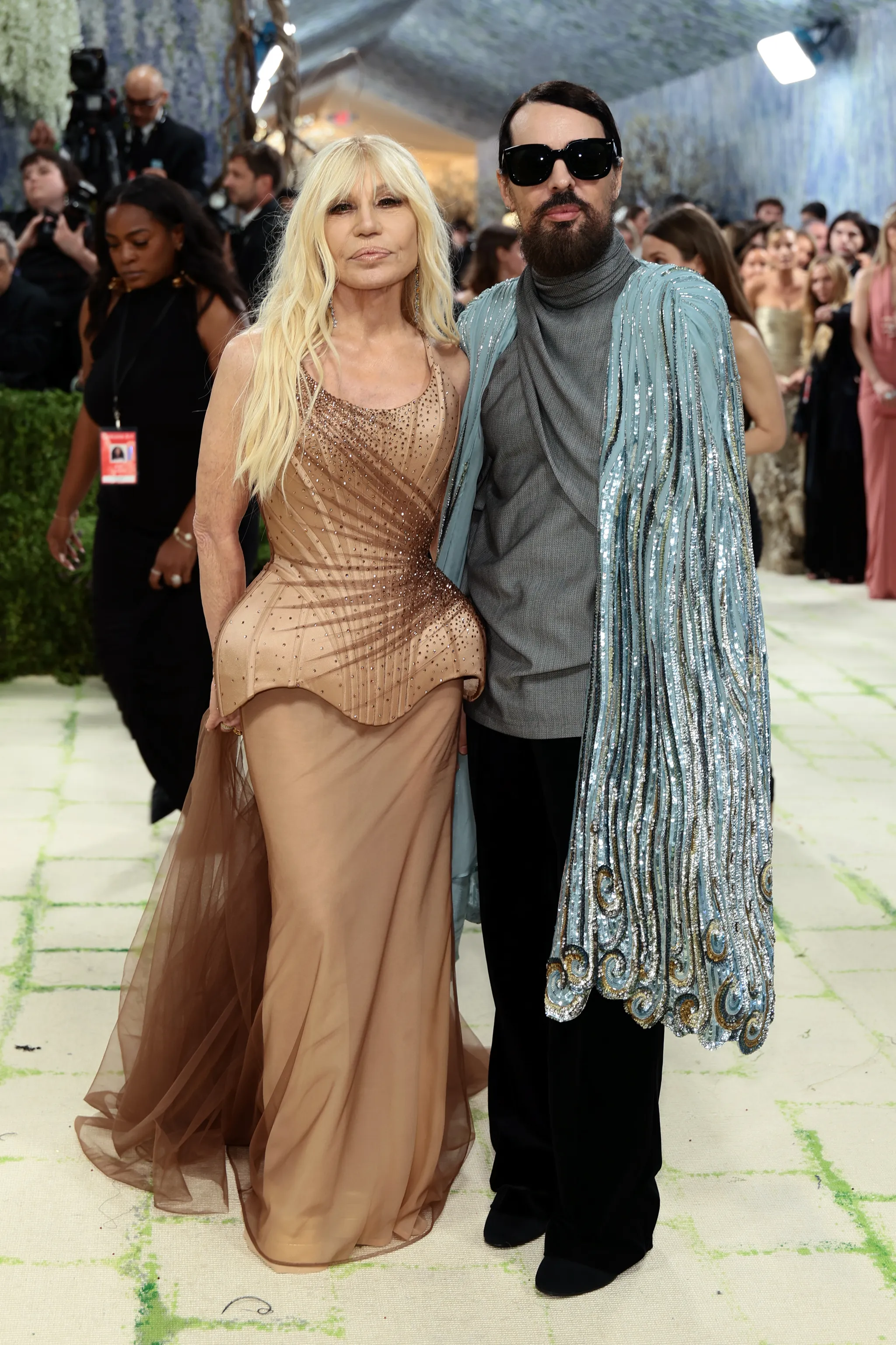 Met Gala 2026 red carpet look under the 'Fashion is Art' theme at the Metropolitan Museum of Art in