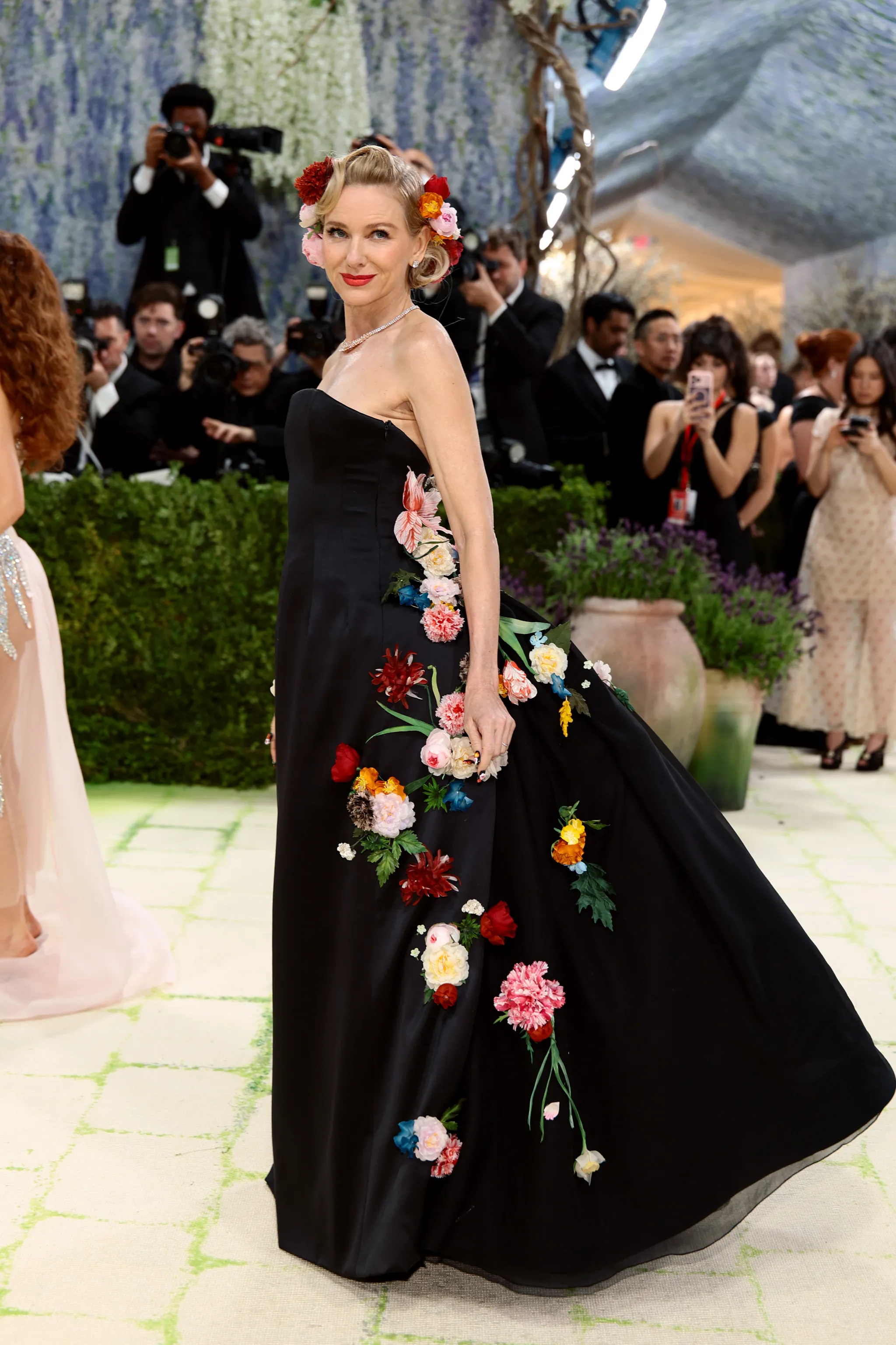 Met Gala 2026 red carpet look under the 'Fashion is Art' theme at the Metropolitan Museum of Art in