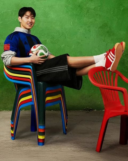 Felix Stray Kids Adidas World Cup Son Heung-min Lee Kang-in 2026