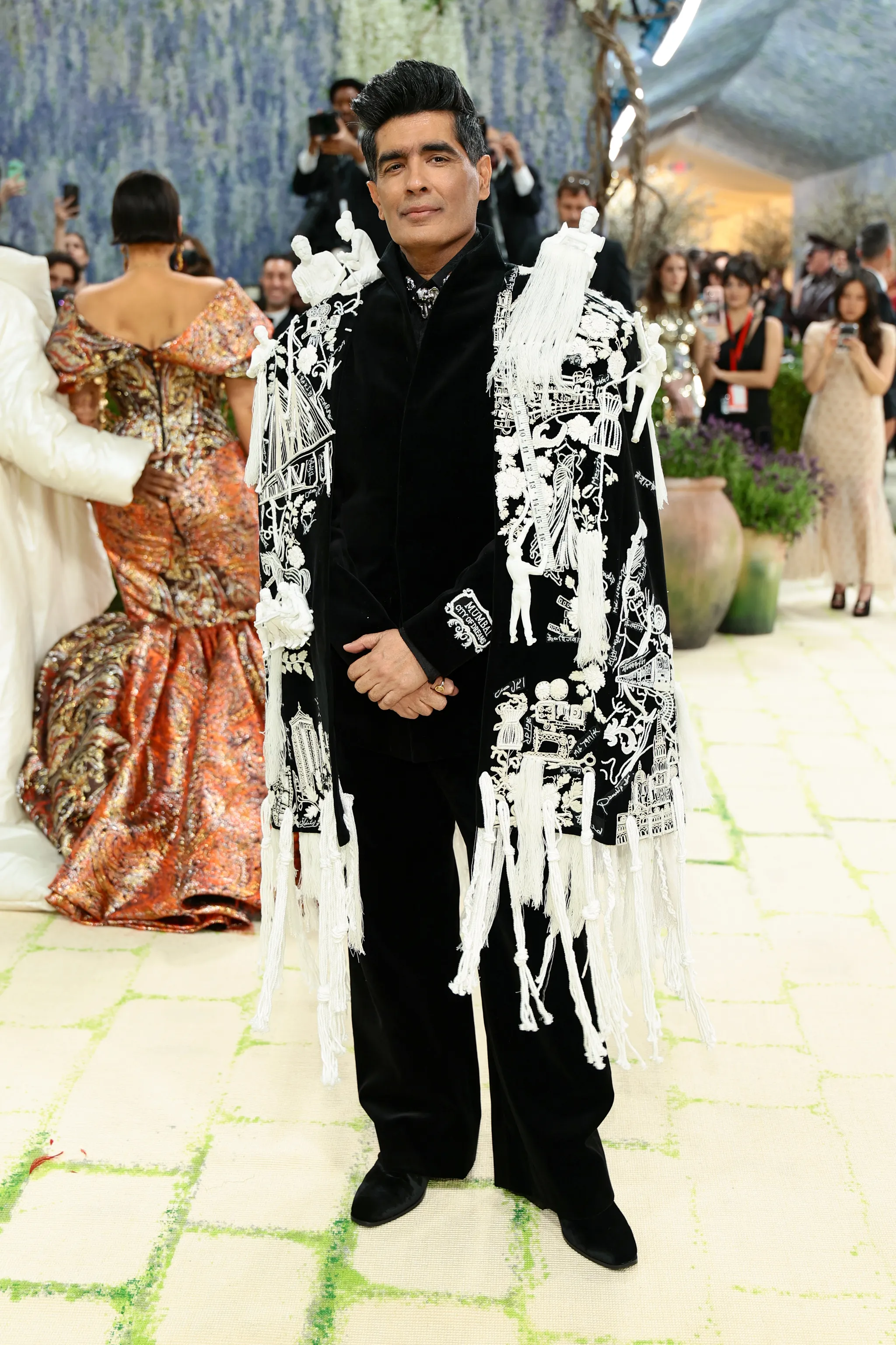 Met Gala 2026 red carpet look under the 'Fashion is Art' theme at the Metropolitan Museum of Art in