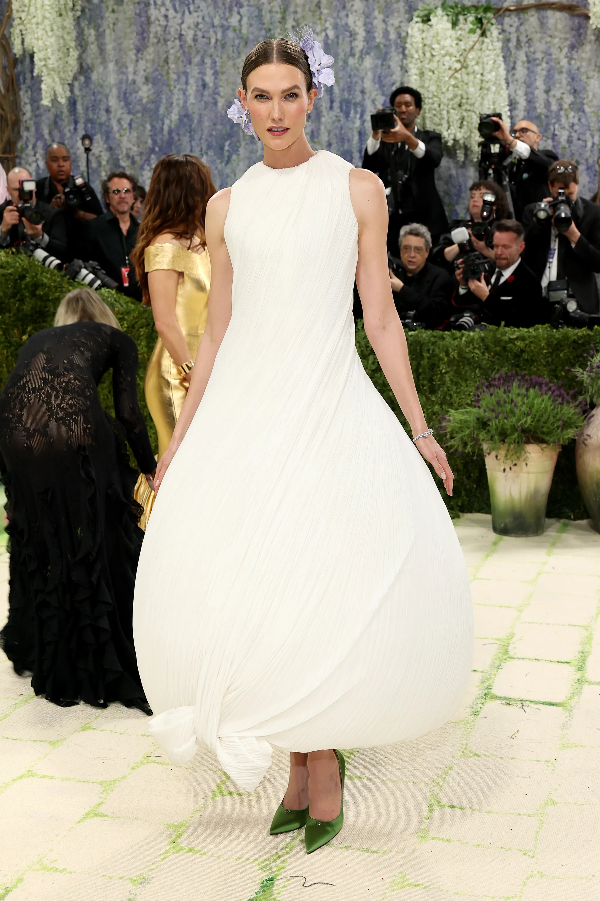 Met Gala 2026 red carpet look under the 'Fashion is Art' theme at the Metropolitan Museum of Art in