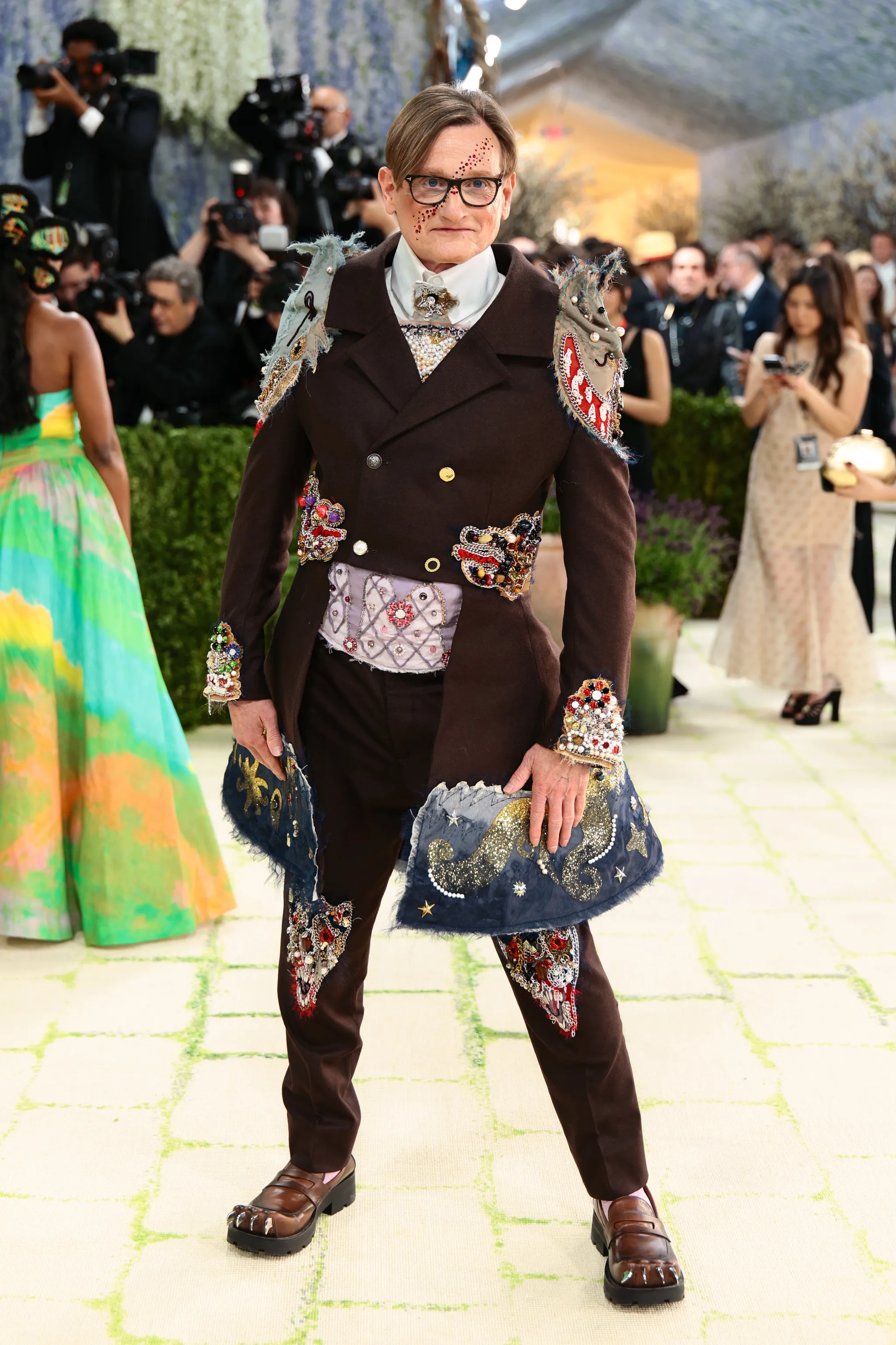 Met Gala 2026 red carpet look under the 'Fashion is Art' theme at the Metropolitan Museum of Art in