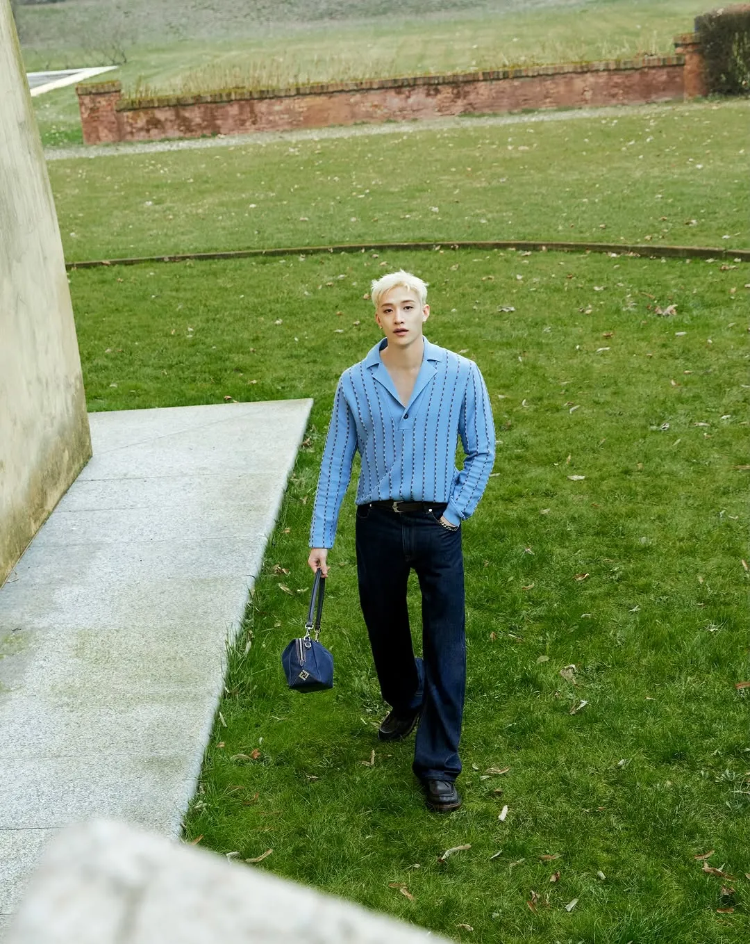 Bang Chan Stray Kids Fendi luxury fashion 2026