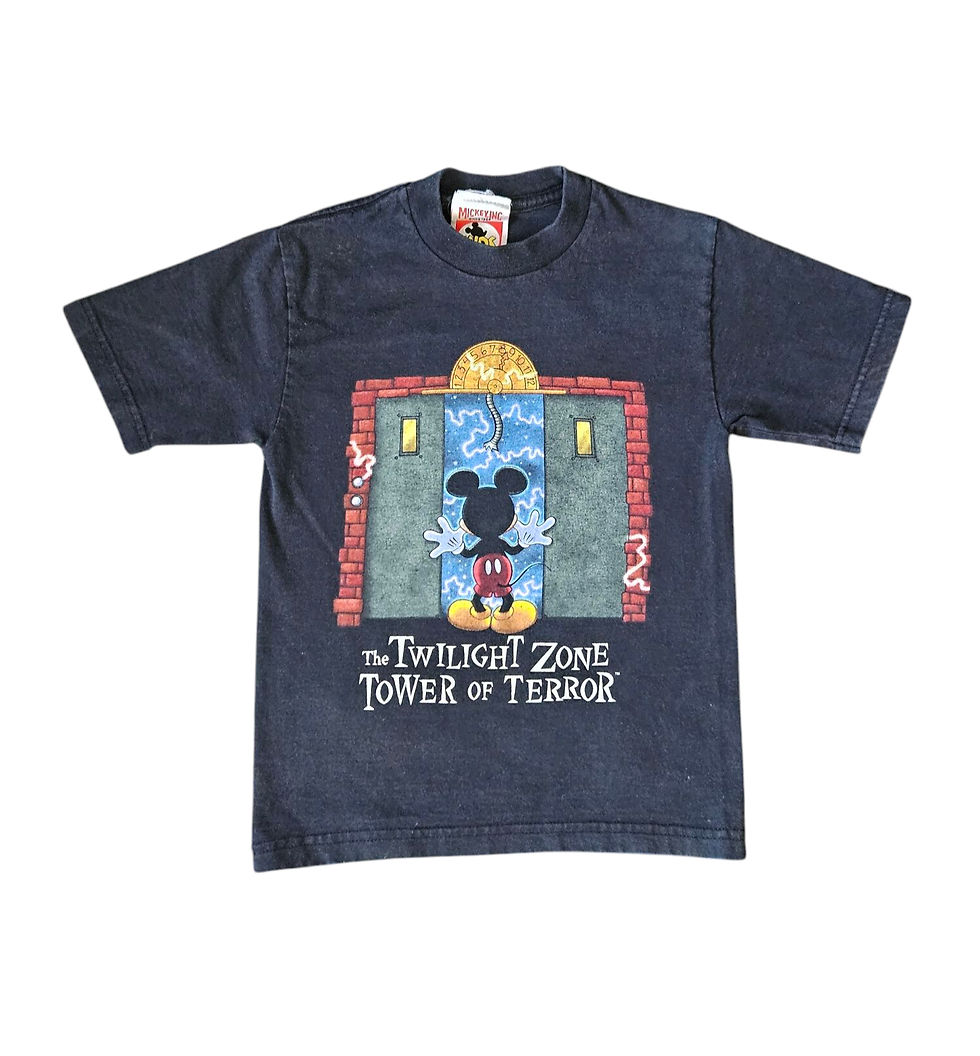 1990s Kids Disney Twilight Zone Tower of Terror Tee