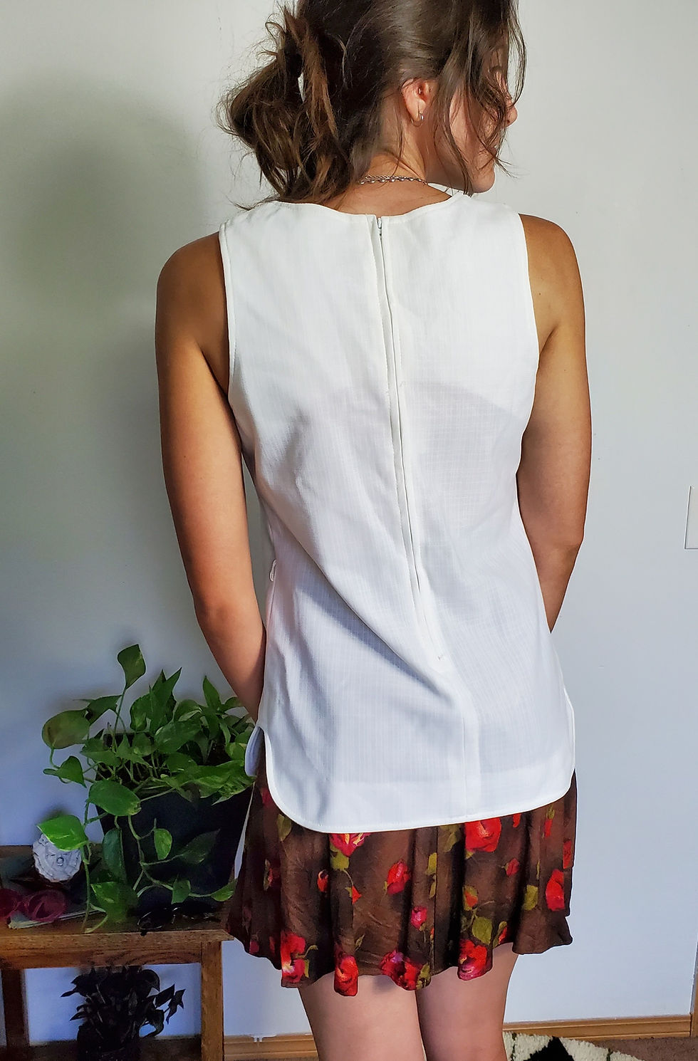 Thumbnail: Vintage White Tunic Top