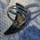 Thumbnail: Artisan Sterling & MOP Statement Crescent Moon Ring - 7/7.5
