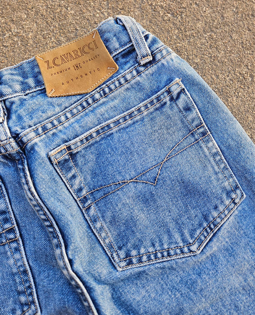 Thumbnail: 1990's Z. Cavaricci Button Fly Jeans - 25"/26"