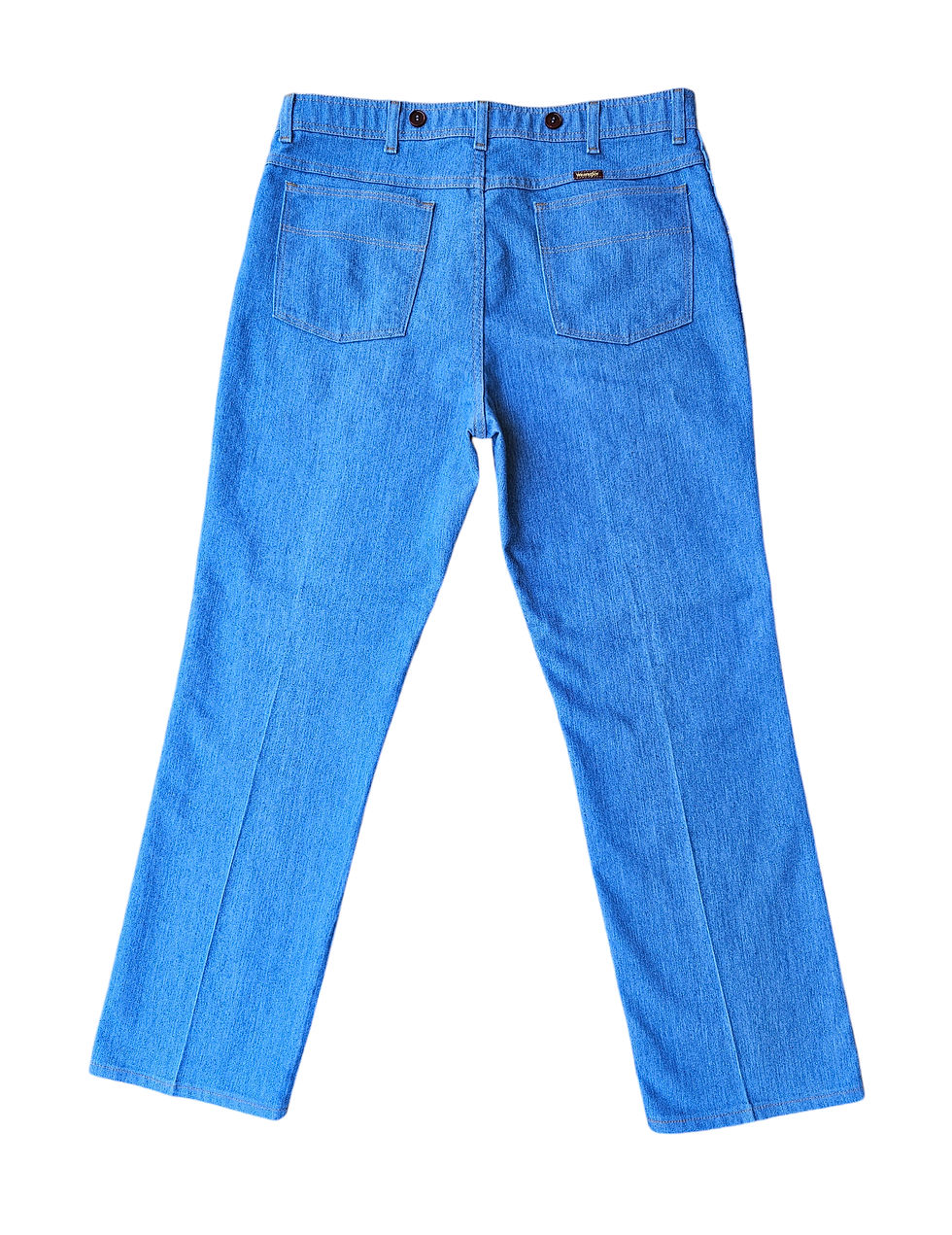 Retro Wrangler Button Waist Jeans - 35"/36"