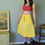 Thumbnail: 1970s Sunshine Yellow Wrap Circle Skirt - 24"-30"
