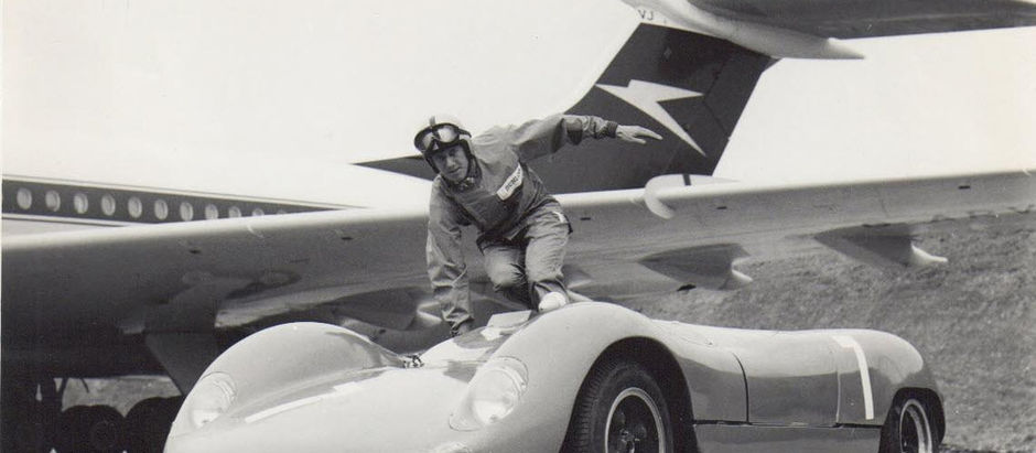 Hugh Dibley, BOAC pilot and racing driver...