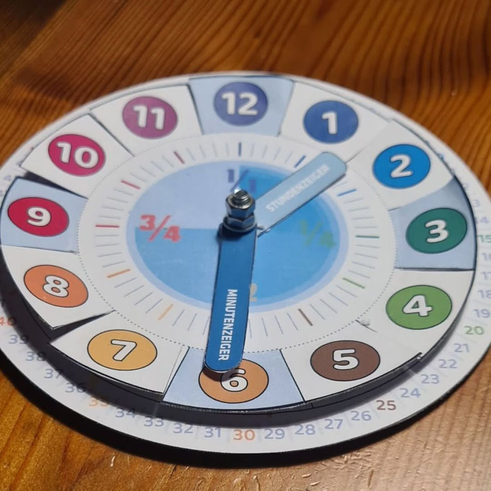Spielend einfach die Uhr lesen lernen: Das rainbowatch© Lernuhr-System im Überblick