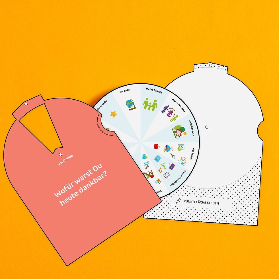 Miniaturbild: Bastelbogen „Dankbarkeitsritual“ – Resilienz stärken mit Kindern