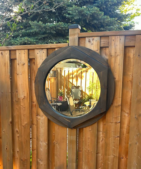 Cedar Mirror Frame #2