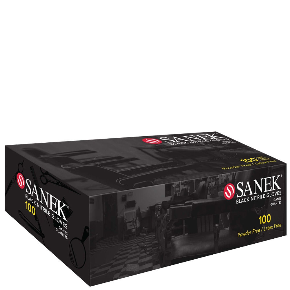 Sanek Graham Black/Nitrile/Powder Free Gloves
