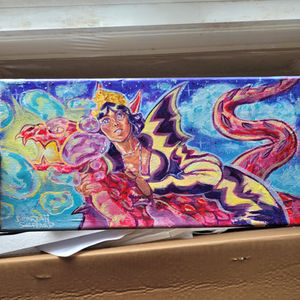 Queen of dragons and drops of dreams