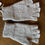 Thumbnail: Light Grey Glitter Fingerless Gloves